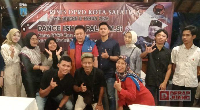 Serap Aspirasi Pemuda Karang Taruna, Dance Juga Motivasi Semangat Berbisnis Mereka