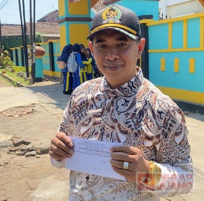 Keluhkan Rawan Kecelakaan, Saiful Usulkan Marka Jalan di Lingkungan Sekolah