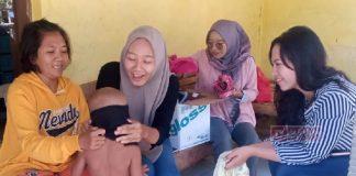 Bentuk Kepedulian, Azalea Tinjau Langsung ODGJ di Pare