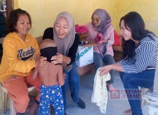 Bentuk Kepedulian, Azalea Tinjau Langsung ODGJ di Pare