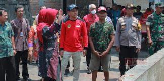 Sri Mulyani Beri Bantuan Korban Kebakaran di Kojiwan