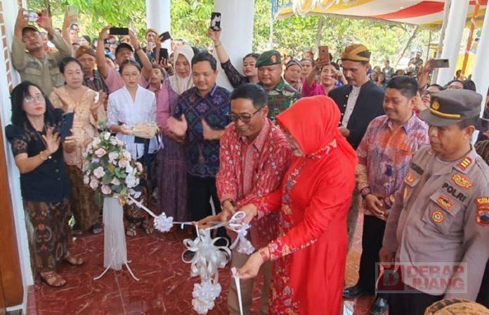 Sri Sumarni Resmikan Renovasi Gereja Tua Peninggalan Belanda di Desa Mrisi