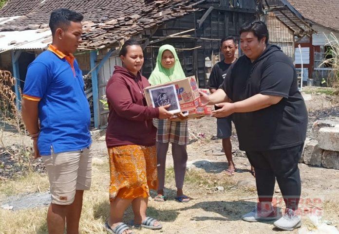 Farid Andika Salurkan Bantuan Bagi Warga Terdampak Kebakaran