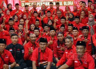 DPC Blora Terima Kunjungan DPC Lamongan, Terkait Sistem Pemenangan di Jateng