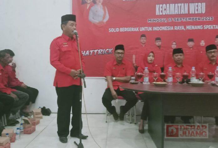 PAC PDI Perjuangan Weru