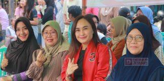 Pererat Silaturahmi, Nunung Diana Tinar Gelar Turnamen Voli