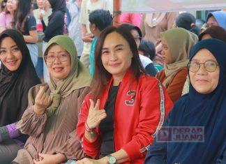 Pererat Silaturahmi, Nunung Diana Tinar Gelar Turnamen Voli