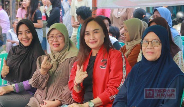 Pererat Silaturahmi, Nunung Diana Tinar Gelar Turnamen Voli
