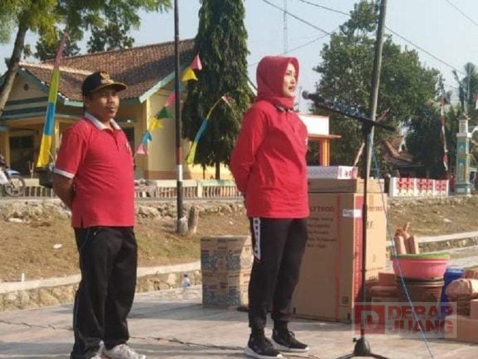 Gelar Senam SICITA, Asih Ajak Warga Asemrudung Jaga Pola Hidup Sehat