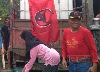 PAC Sigaluh Distribusikan 3.000 Liter Air Bersih di Miren