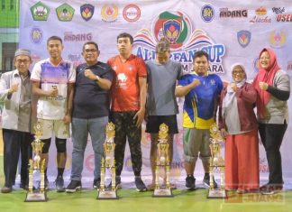 Andang dan Osel Support Penuh Turnamen Voli Andang dan Osel Support Penuh Turnamen Voli