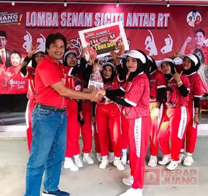 Sugeng Wibawa Gelar Lomba Senam Sicita di Kec. Buluspesantren