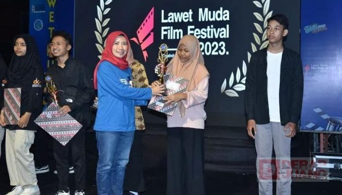 Wabup Rista Hadiri Awarding Lawet Muda Film Festival 2023
