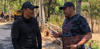 Ari Santoso Tinjau Pembangunan Jalan Desa Gewadung