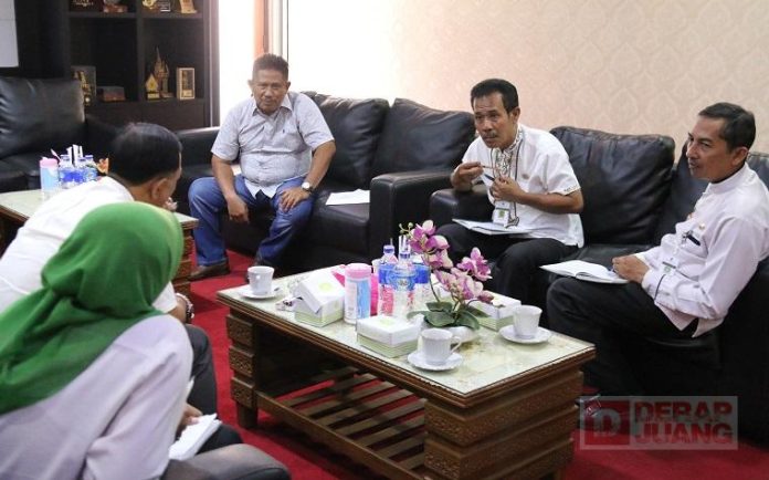 Audensi bersama Lurah