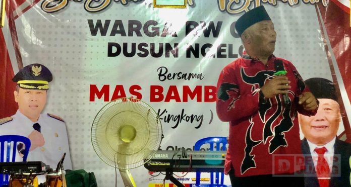 Bambang Hadiri Tasyakuran Bersama Warga Dusun Ngelo