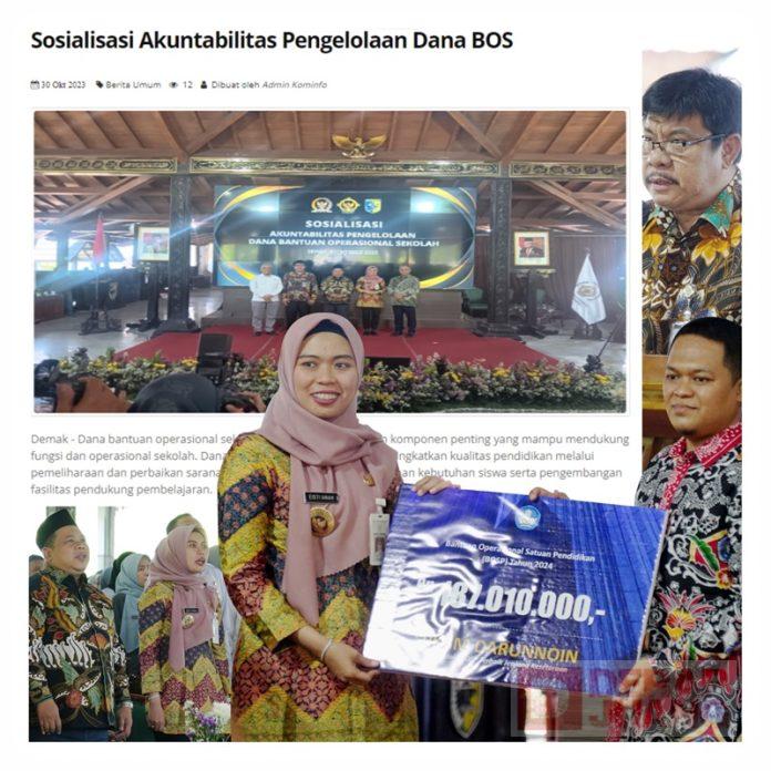 Bupati Demak Terima Kunjungan BPK RI Bersama Wakil Ketua Komisi XI DPR RI