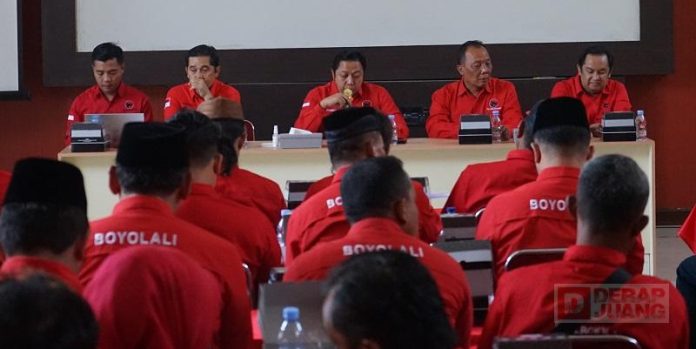 DPC Boyolali Siap Distribusikan Alat Peraga Kampanye