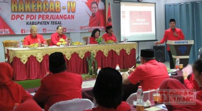DPC Partai Tegal Gelar Rakercab IV, Marhaenismanto Siap Menang Spektakuler Pemilu 2024