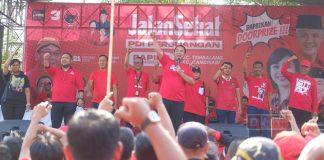 Hadiri Jalan Sehat, Mas Hendi Kenalkan Para Caleg Dapil 3 Kota Semarang