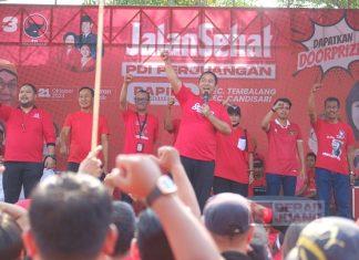 Hadiri Jalan Sehat, Mas Hendi Kenalkan Para Caleg Dapil 3 Kota Semarang