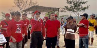 Mbak Binta Sokong Final Sepak Bola AURORA CUP 2