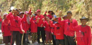 Dani Mursito Bersama Warga Awasi Pelaksanaan Bankeu