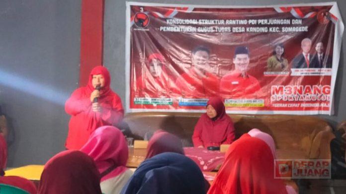 Dewi Gelar Konsolidasi dan Pembentukan Gugus Tugas di Desa Kanding