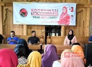 Gelar Rapat Koordinasi, Dewi Megawati Mantapkan Pemenangan di Desa Sidorejo