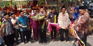 Eka Hadiri Syukuran Jalan Aspal di Bogangin