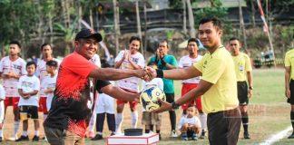 Mas Rimo Gelar Turnamen Sepak Bola di Wuryorejo Mas Rimo