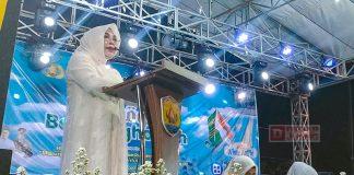 Sri Sumarni Hadiri Grobogan Beristighosah, Peringati HUT TNI dan Hari Santri