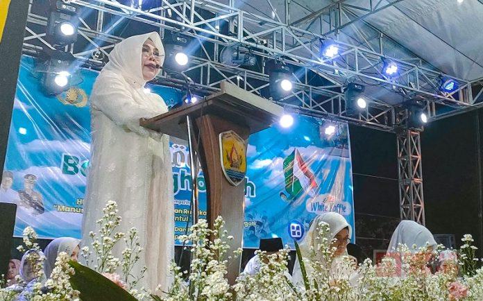 Sri Sumarni Hadiri Grobogan Beristighosah, Peringati HUT TNI dan Hari Santri