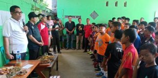 Andang Buka Turnamen Tenis Meja New Candi Cup Junior