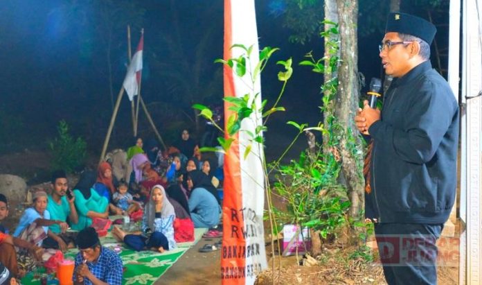 Warga Banjar Agung Gelar 'Syukuran' Atas Selesainya Pembangunan Jalan