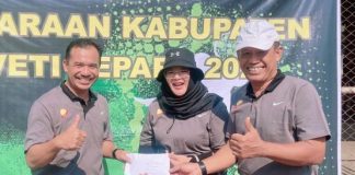 Nur Oshel Harap Baveti Kembangkan Olahraga Tenis di Jepara