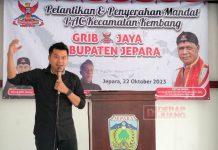 Heru Hendarwanto dan GRIB Akan Perjuangkan Kepentingan Masyarakat