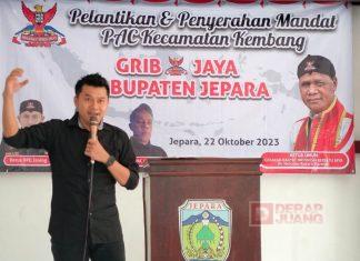 Heru Hendarwanto dan GRIB Akan Perjuangkan Kepentingan Masyarakat