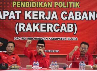 Gelar Rakercab, DPC Blora Siapkan Menuju Menang Hattrick