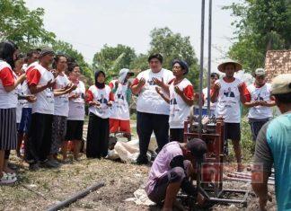Farid Ardika Dasum : Sibel ini diharapkan bisa mencukupi kebutuhan air bersih warga.