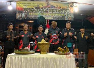 Isnaeni menghadiri tasyakuran kelompok seni Wening Budoyo di Desa Pancurwening