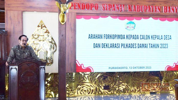 Jelang Pilkades Serentak Aman dan Damai, dr. Budhi Beri Pesan kepada Calon Kepala Desa