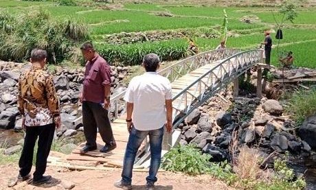 Junarso Pembangunan Akses Usaha Tani di Desa Damarwulan Harus Segera Terealisasi