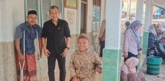 Junarso Salurkan Bantuan Modal Usaha Rp 1 Juta ke 38 Penyandang Disabilitas
