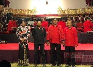 Dapil 6 Magelang Hadirkan Wayang Kulit saat Peresmian Posko Bersama KomandanTe Bintang Dua Dapil 6 Magelang