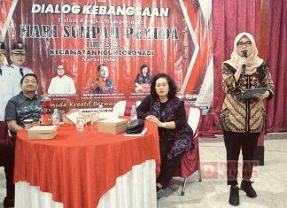 Binta Hadiri Dialog Kebangsaan Bersama Pemuda Nguntoronadi Mbak Binta