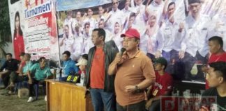 Musafak Buka Turnamen Bola Voli Demang Manunggal Cup 1 di Desa Godong