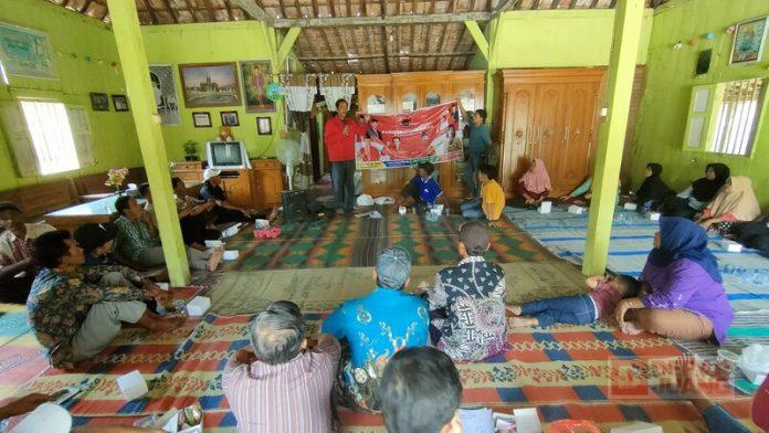 Ngadino bentuk pasukan gugus tugas Perkuat Pasukan, Ngadino Bentuk Gugus Tugas Desa Warukaranganyar