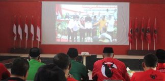 PDI Perjuangan Banjarnegara Ikuti Pengumuman Bacawapres