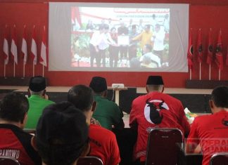 PDI Perjuangan Banjarnegara Ikuti Pengumuman Bacawapres